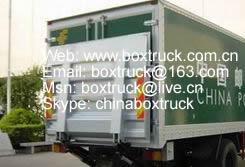 Aluminium tail lift